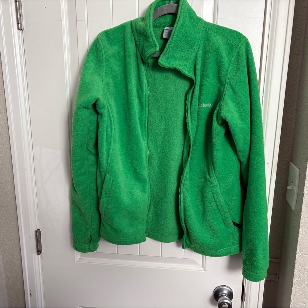 Columbia Green Fleece Jacket